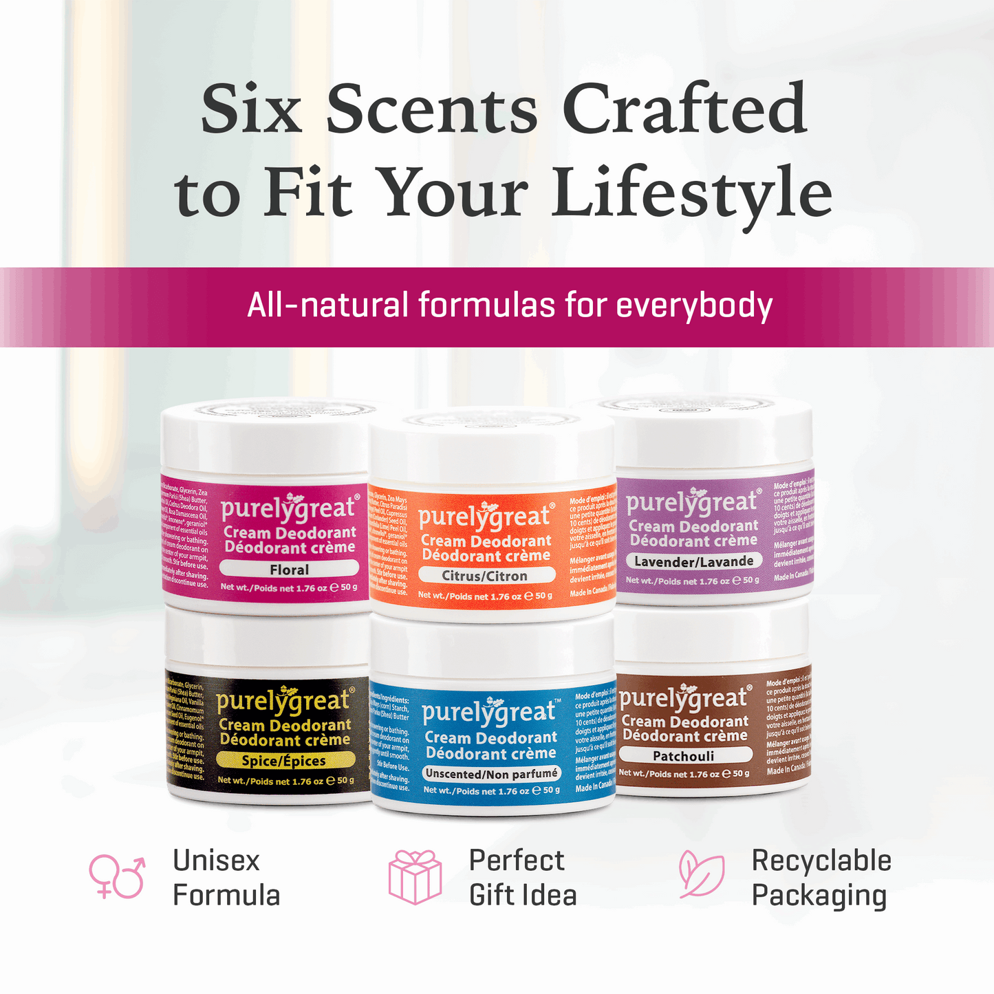Floral Cream Deodorant