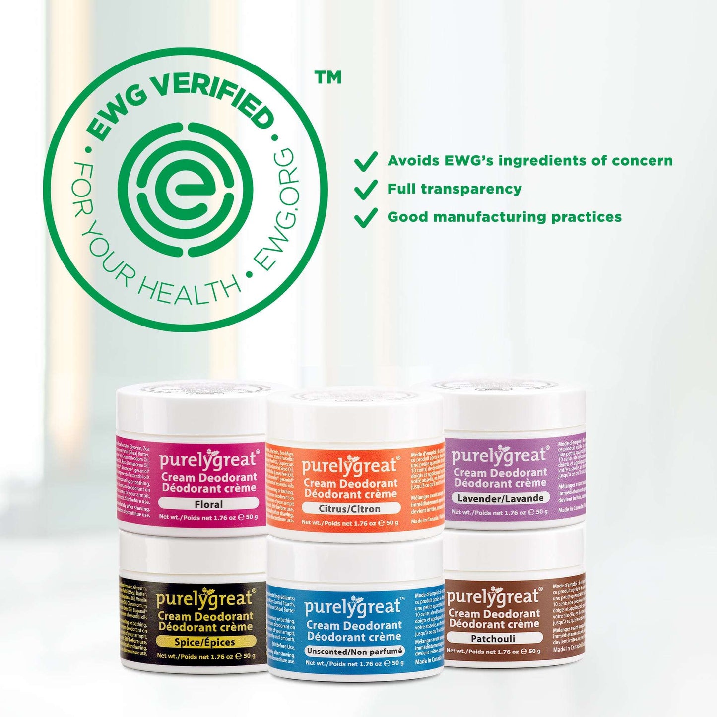 Unscented Cream Deodorant