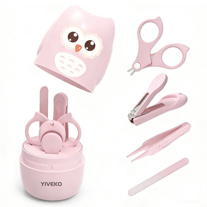 Baby Nail Care Kit 4-in-1 — Owl Green