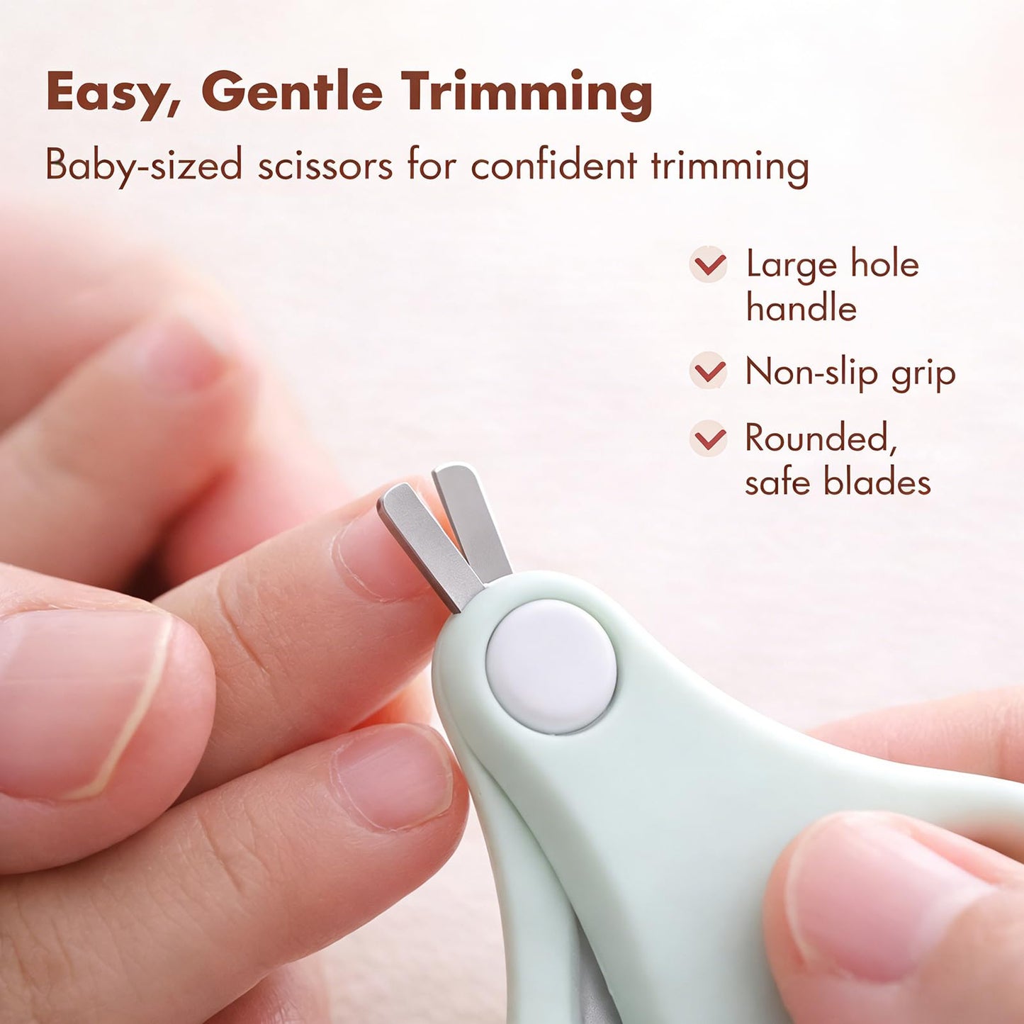 Baby Nail Care Kit 4-in-1 — Owl Green
