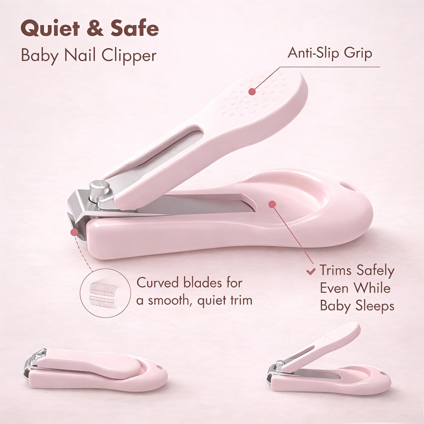 Baby Nail Care Kit 4-in-1 — Owl Green