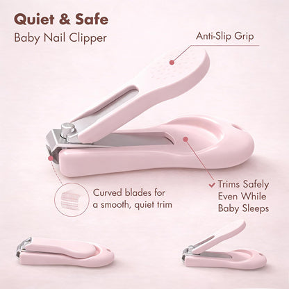 Baby Nail Care Kit 4-in-1 — Owl Green