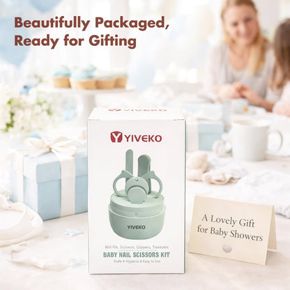 Baby Nail Care Kit 4-in-1 — Owl Green