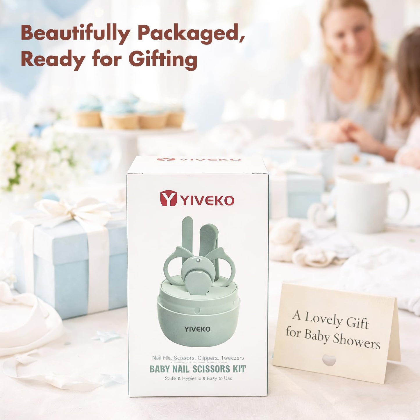 Baby Nail Care Kit 4-in-1 — Owl Green