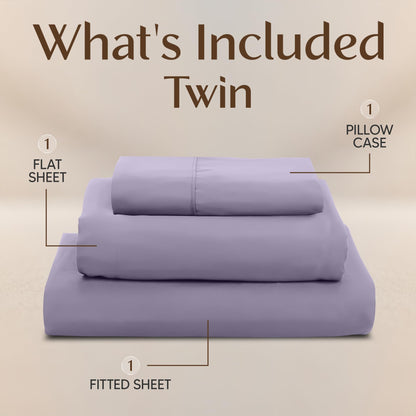 Luxury Cooling Queen Bed Sheets — 4 Piece Set