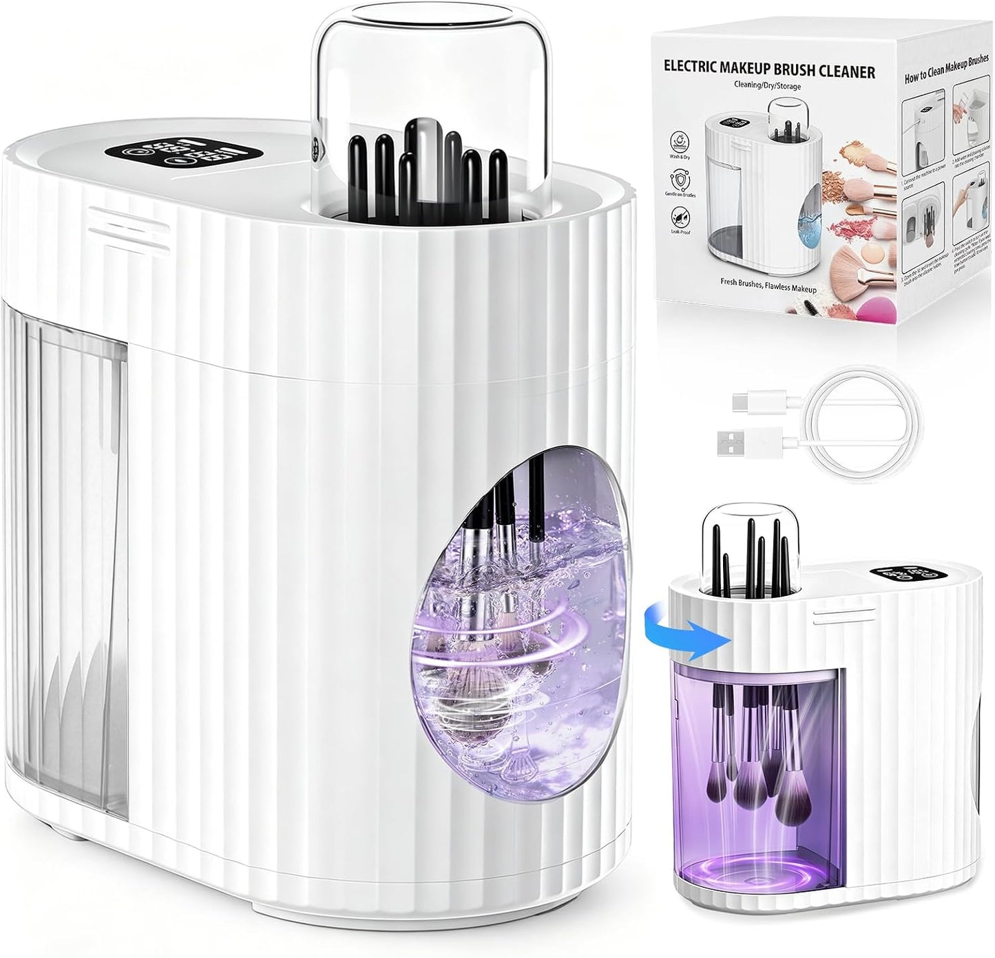 Electric Makeup Brush Cleaner & Dryer