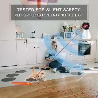 Automatic Interactive Cat Laser Toy