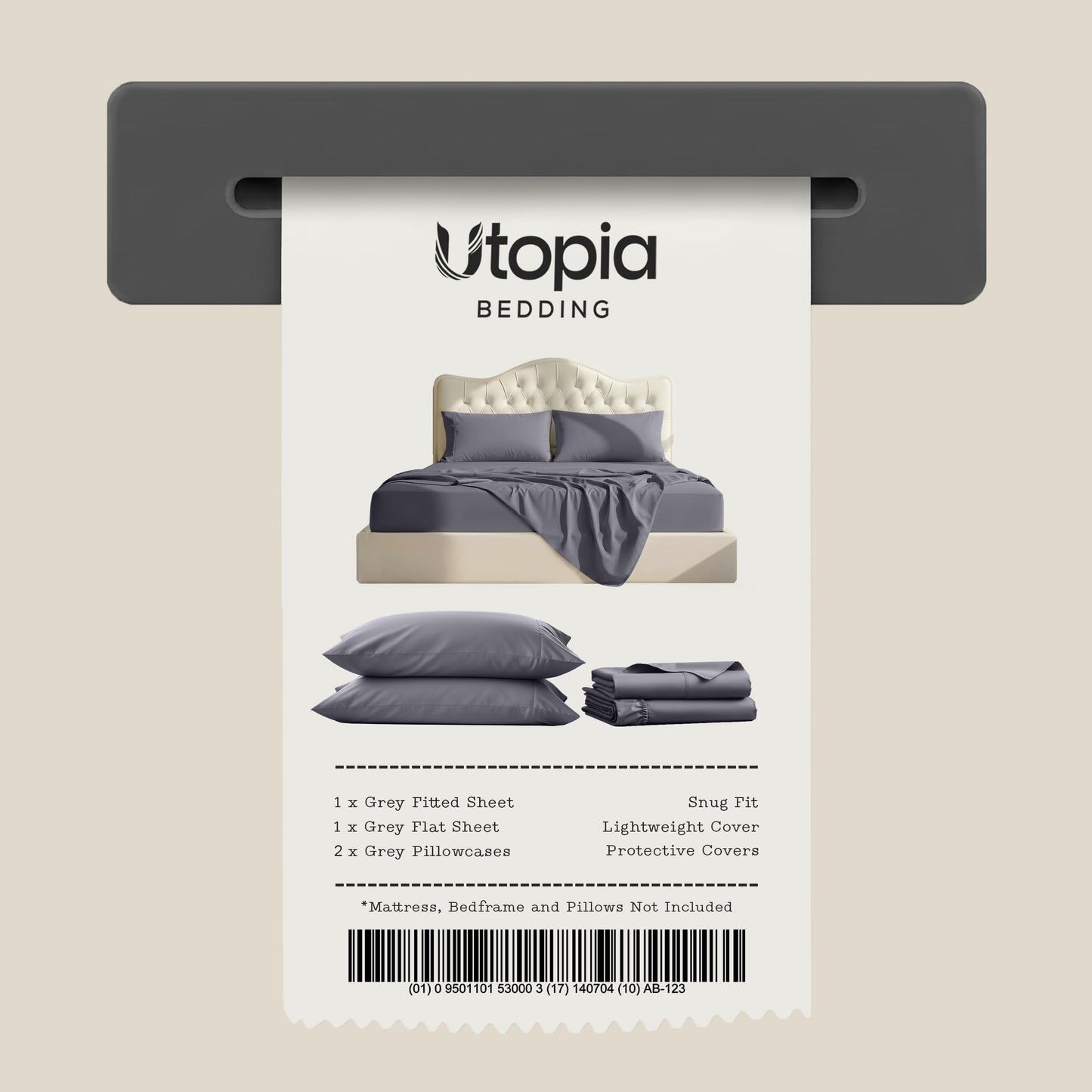 Luxury Cooling Queen Bed Sheets — 4 Piece Set