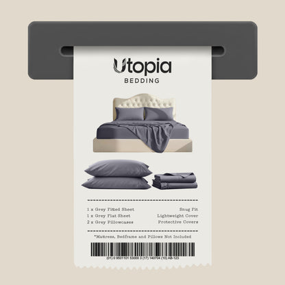 Luxury Cooling Queen Bed Sheets — 4 Piece Set