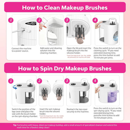 Electric Makeup Brush Cleaner & Dryer