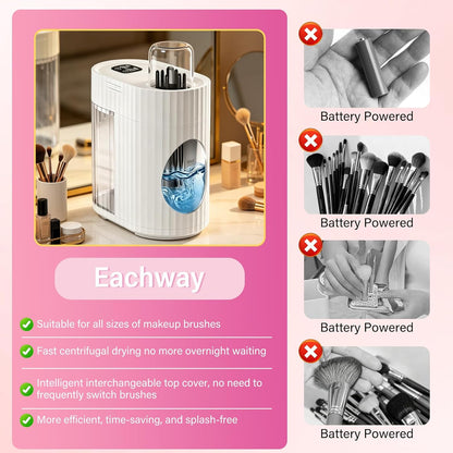 Electric Makeup Brush Cleaner & Dryer