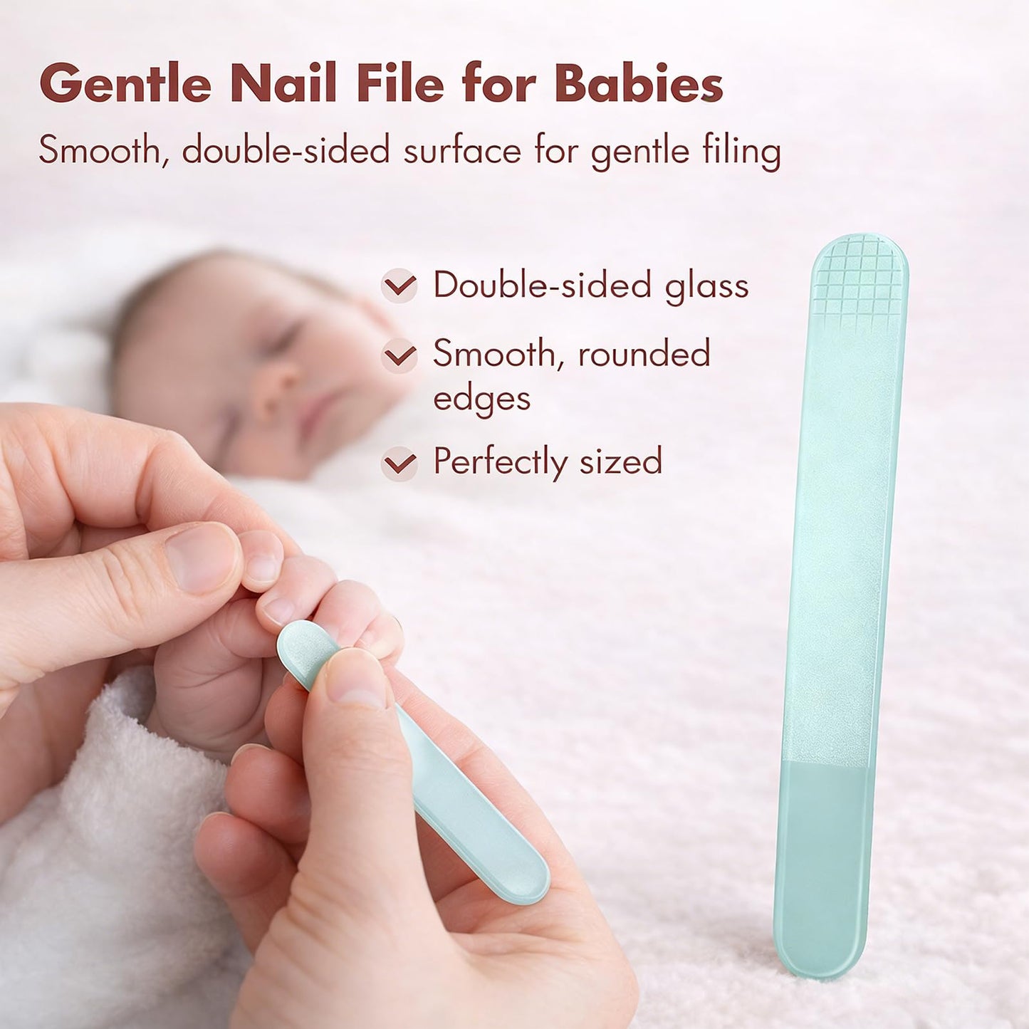 Baby Nail Care Kit 4-in-1 — Owl Green