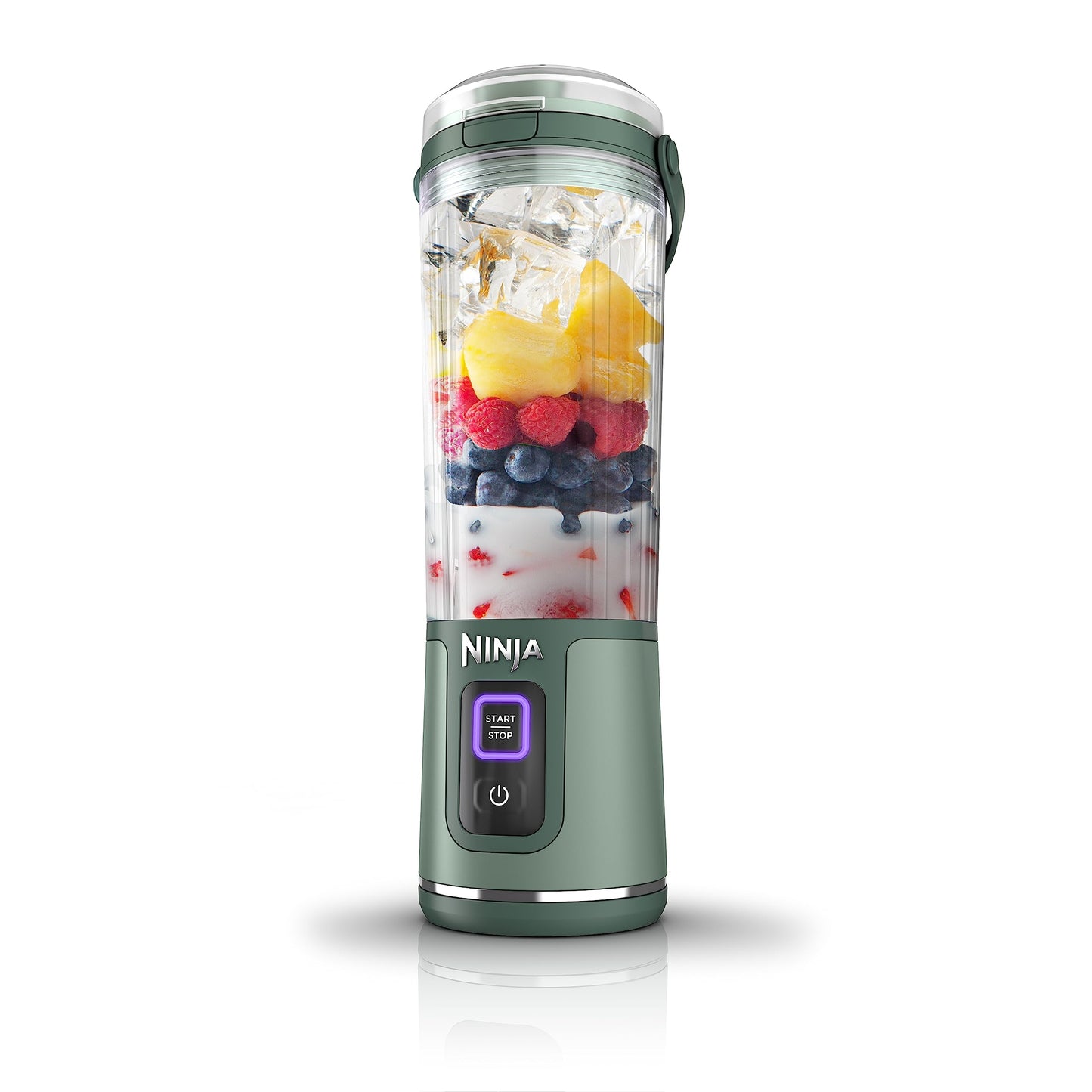 Ninja Blast Portable Blender, Cordless, 18oz. Vessel, Personal Blender for Shakes & Smoothies, BPA Free, Leakproof Lid, USB-C Rechargeable, Red, BC151CRC (Canadian Version)