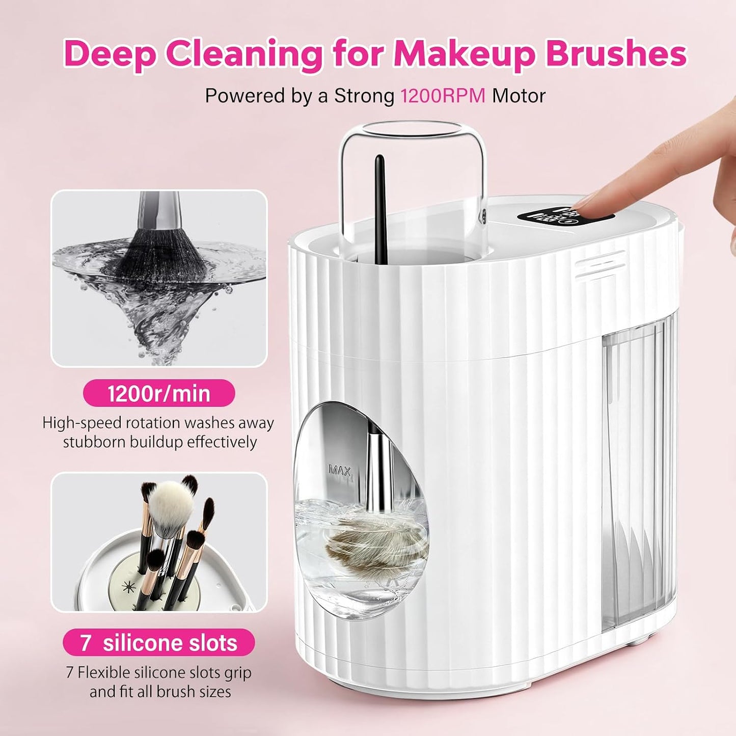 Electric Makeup Brush Cleaner & Dryer