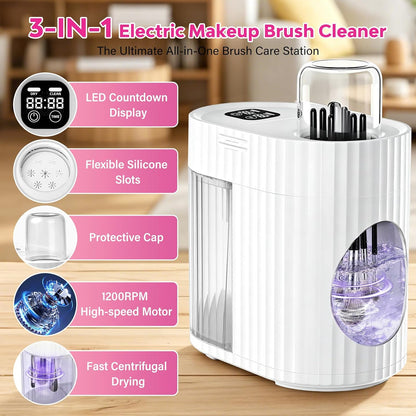 Electric Makeup Brush Cleaner & Dryer