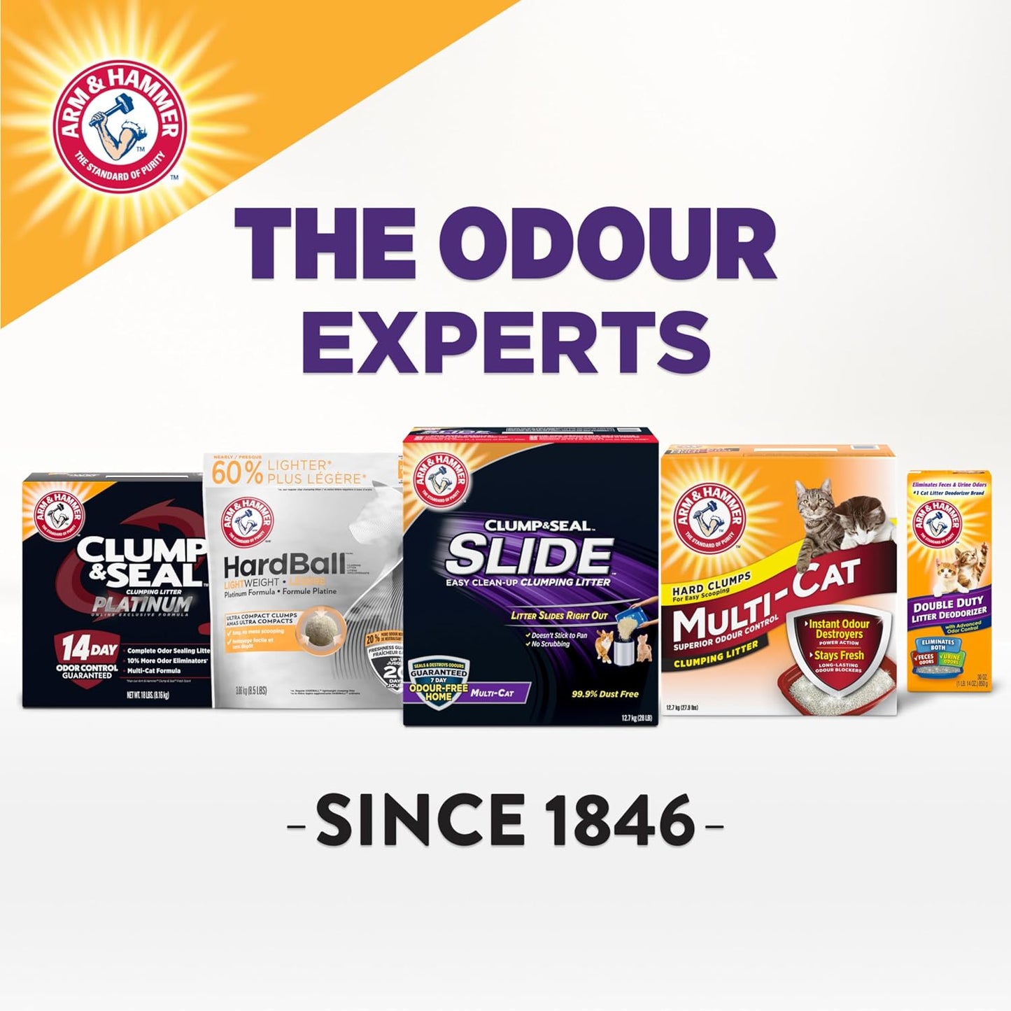 Arm & Hammer Slide Clumping Cat Litter — 12.7 kg