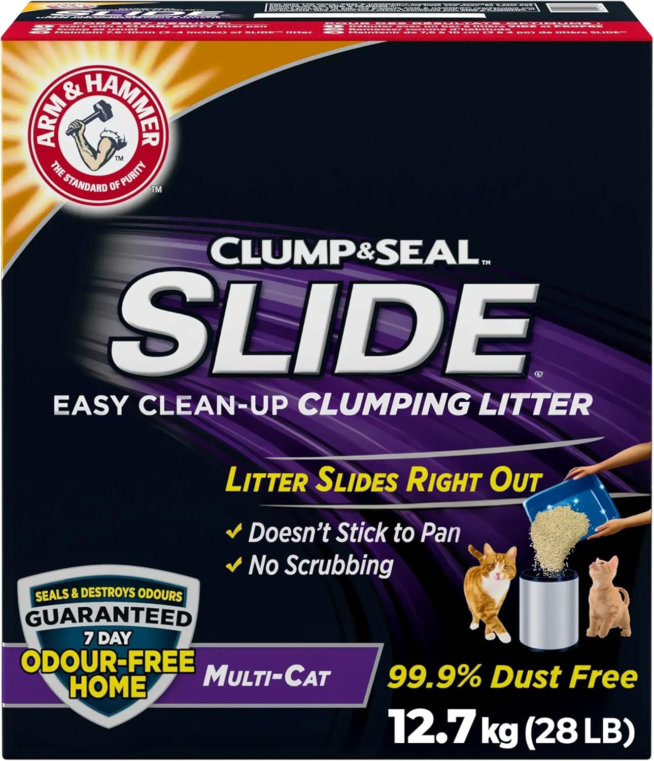 Arm & Hammer Slide Clumping Cat Litter — 12.7 kg