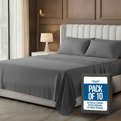 Luxury Cooling Queen Bed Sheets — 4 Piece Set