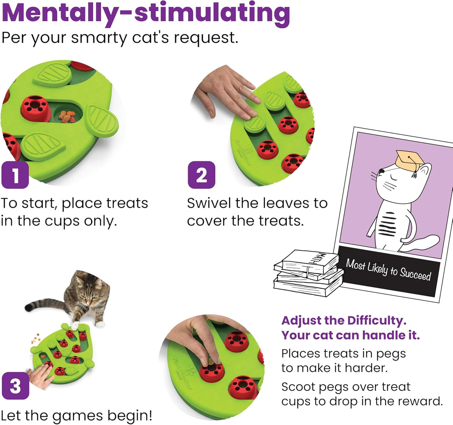 Catstages Rainy Day Interactive Cat Puzzle