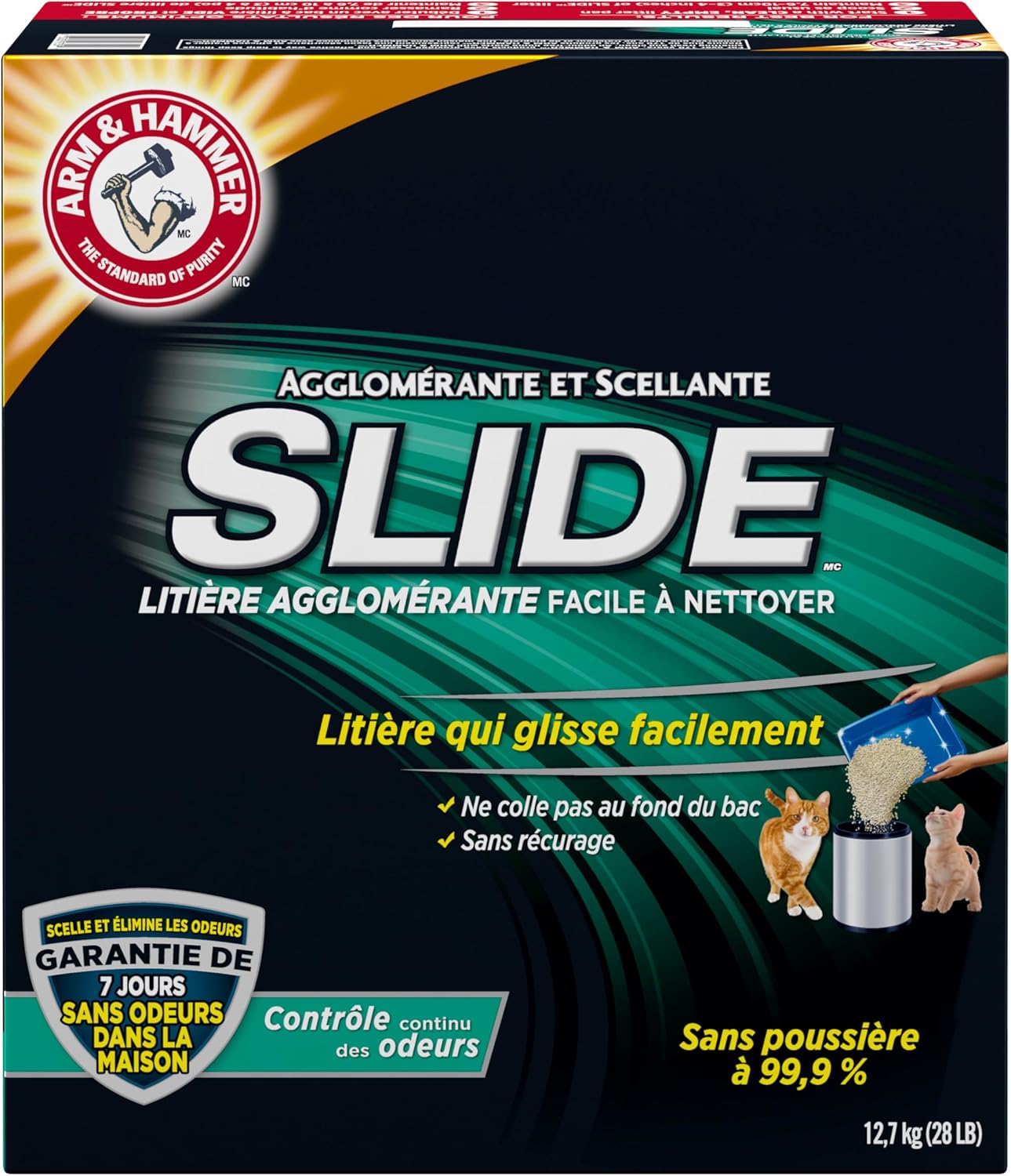 Arm & Hammer Slide Clumping Cat Litter — 12.7 kg