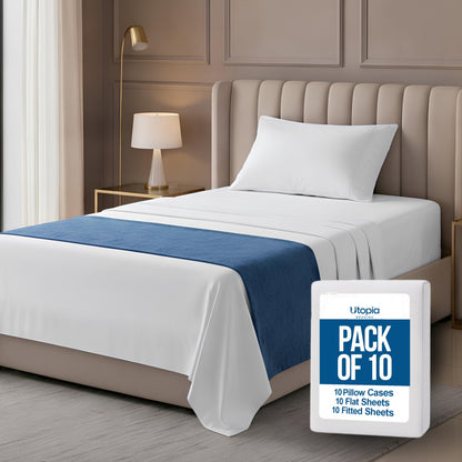 Luxury Cooling Queen Bed Sheets — 4 Piece Set