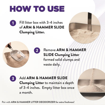 Arm & Hammer Slide Clumping Cat Litter — 12.7 kg