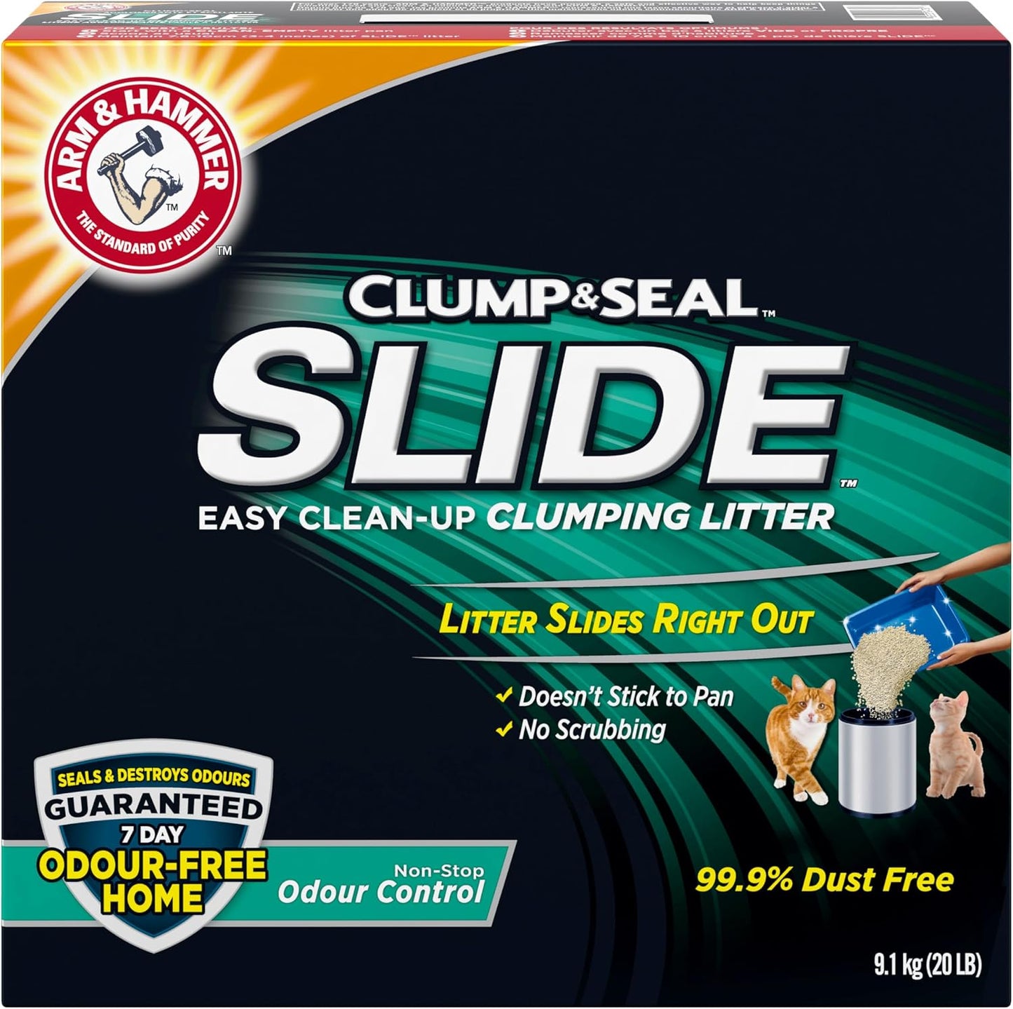Arm & Hammer Slide Clumping Cat Litter — 12.7 kg