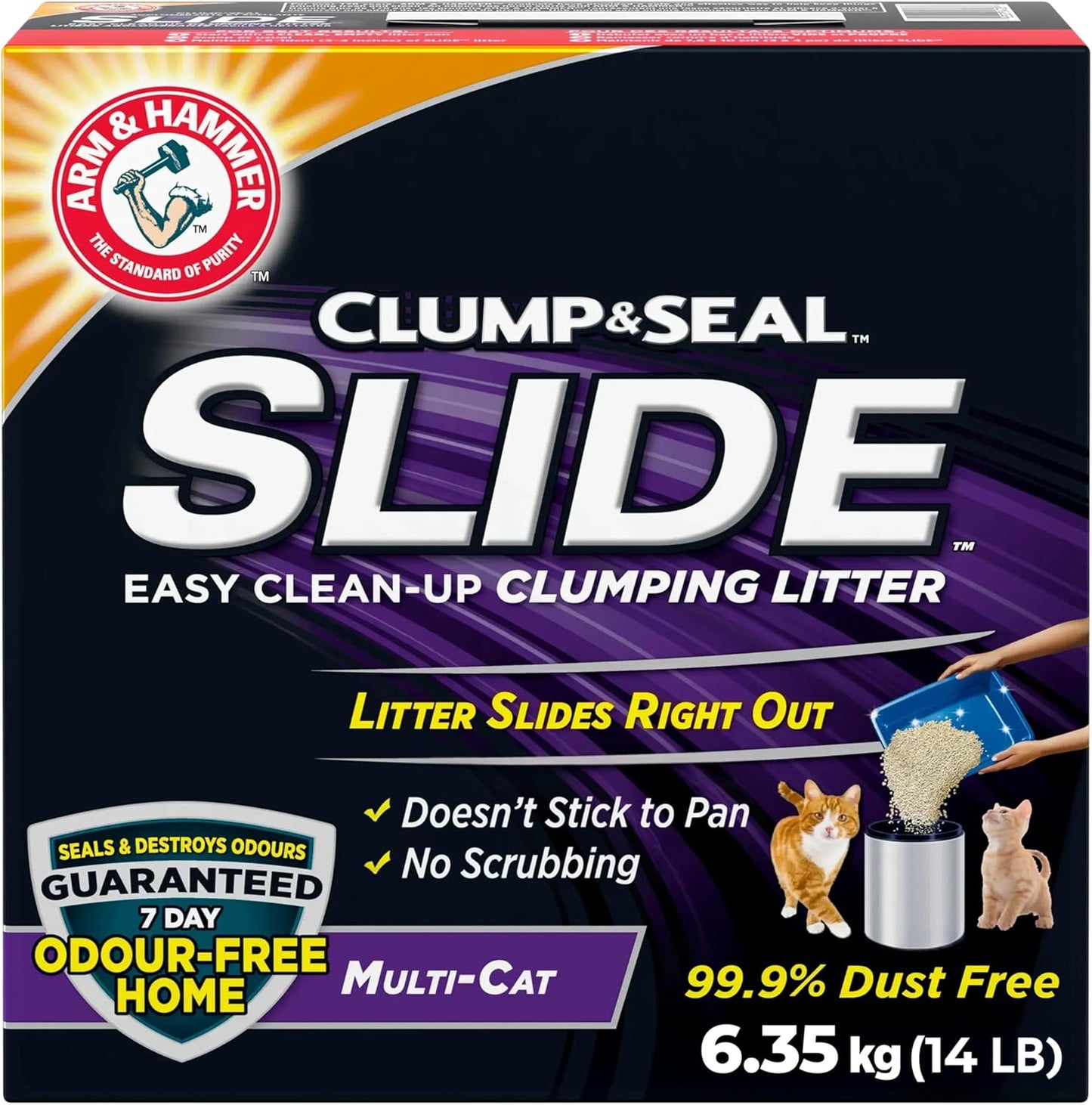 Arm & Hammer Slide Clumping Cat Litter — 12.7 kg