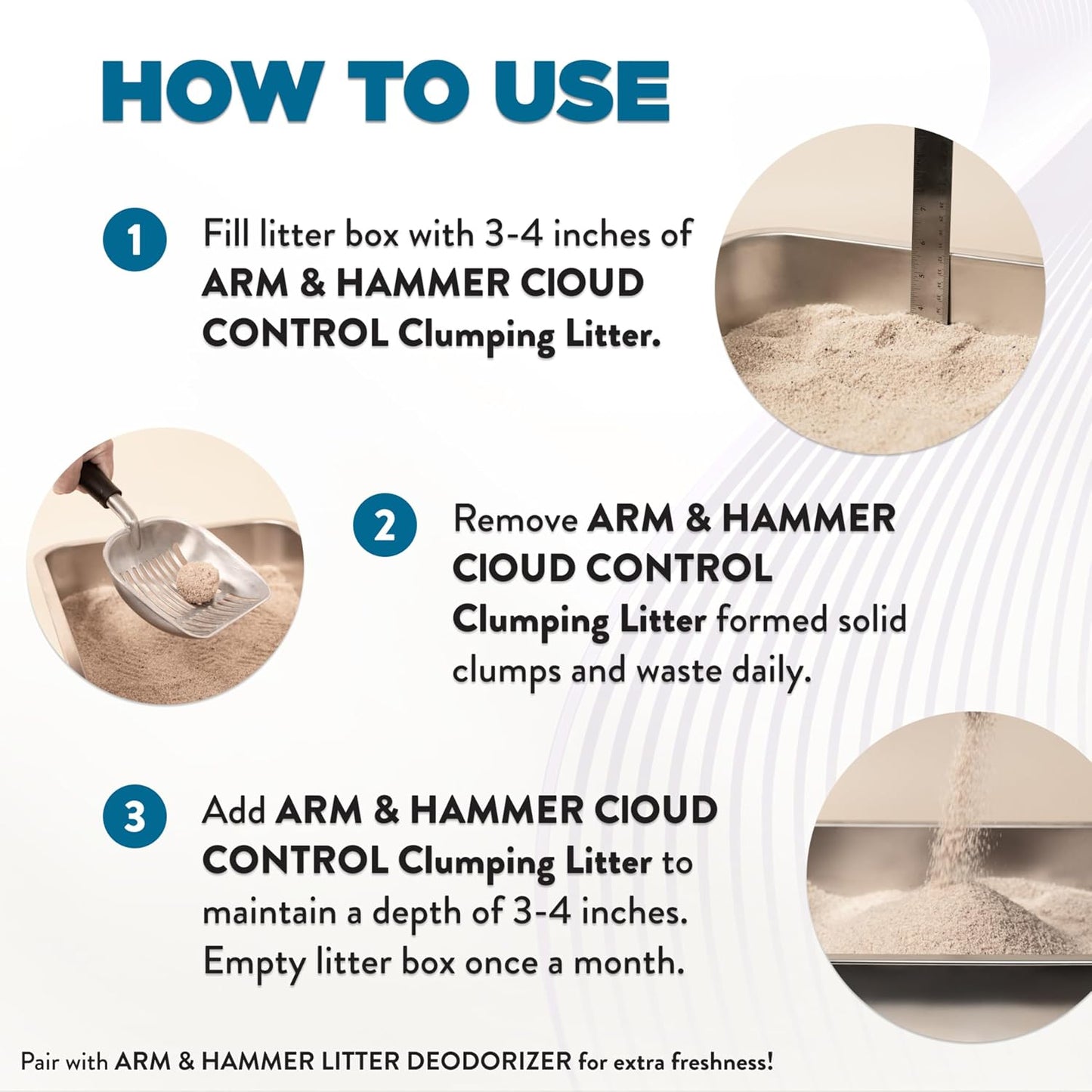 Arm & Hammer Slide Clumping Cat Litter — 12.7 kg