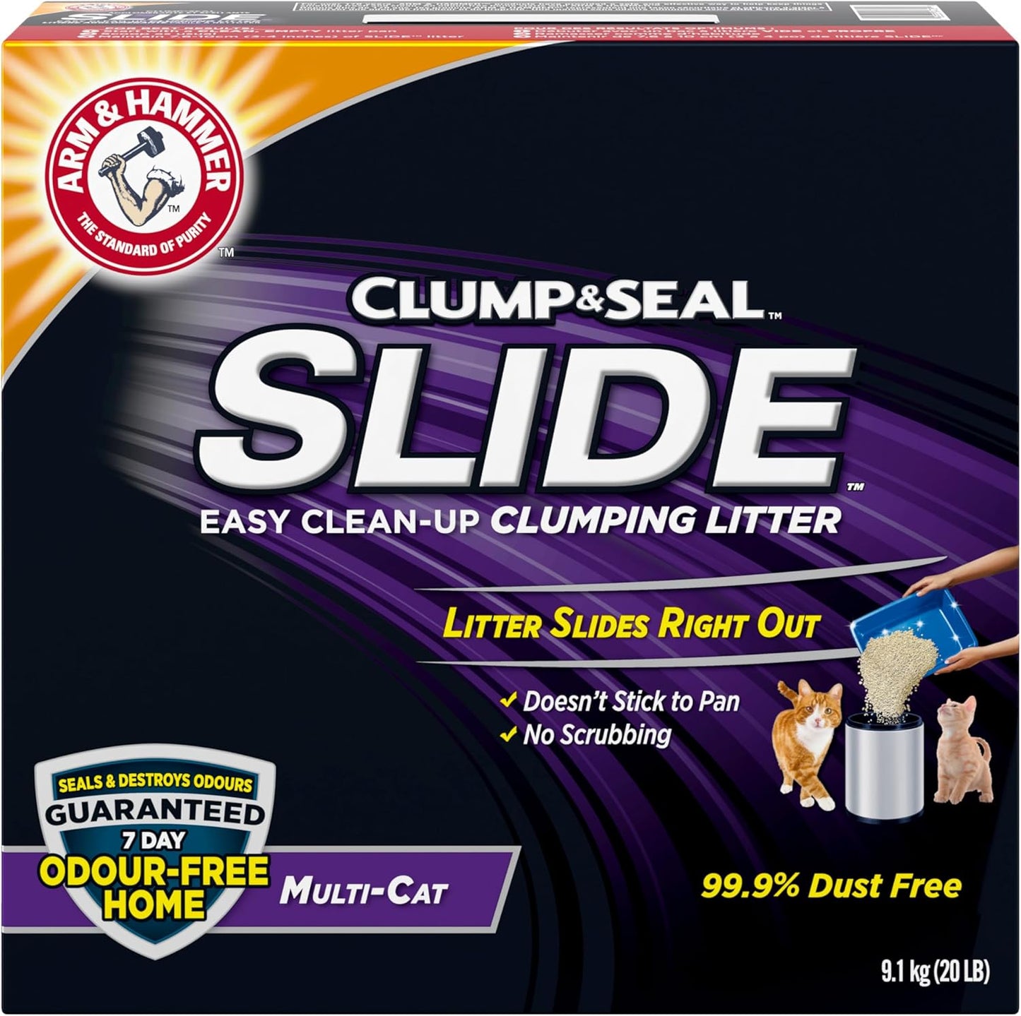 Arm & Hammer Slide Clumping Cat Litter — 12.7 kg