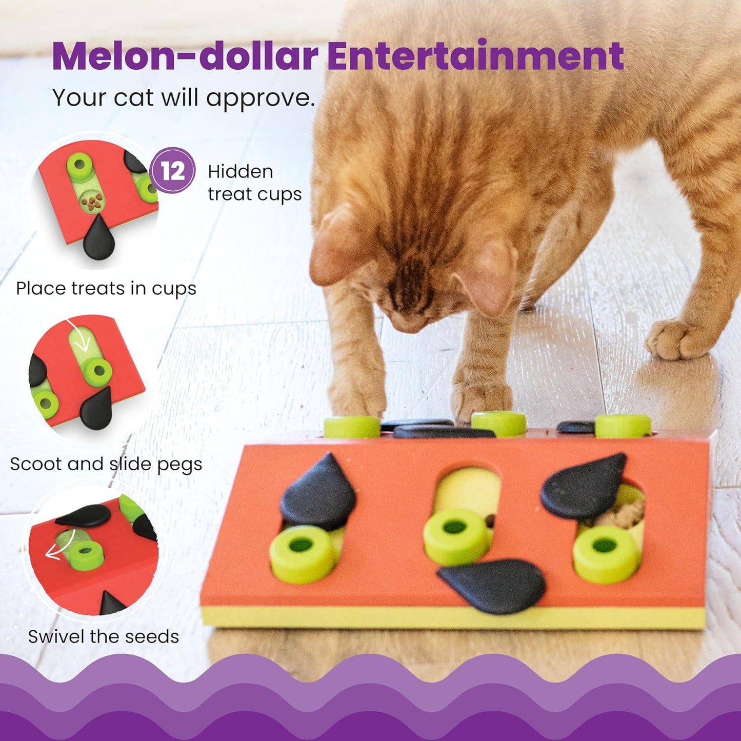 Catstages Rainy Day Interactive Cat Puzzle
