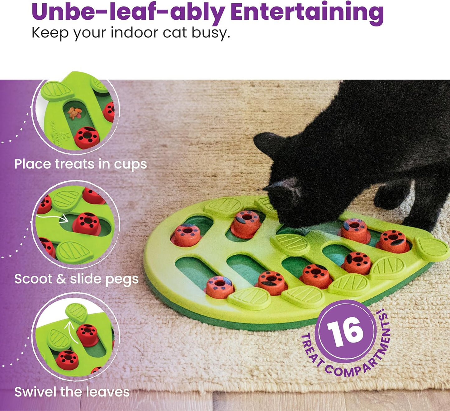 Catstages Rainy Day Interactive Cat Puzzle