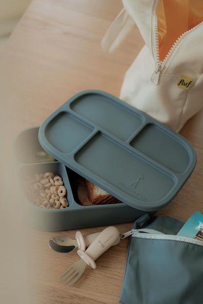 Silicone Bento Lunch Box — Leak-Resistant Kids Lunchbox