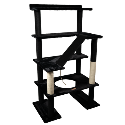 Maine Coon 65" Cat Tower - 5-Level Cat Tree