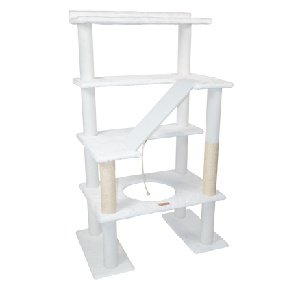 Maine Coon 65" Cat Tower - 5-Level Cat Tree