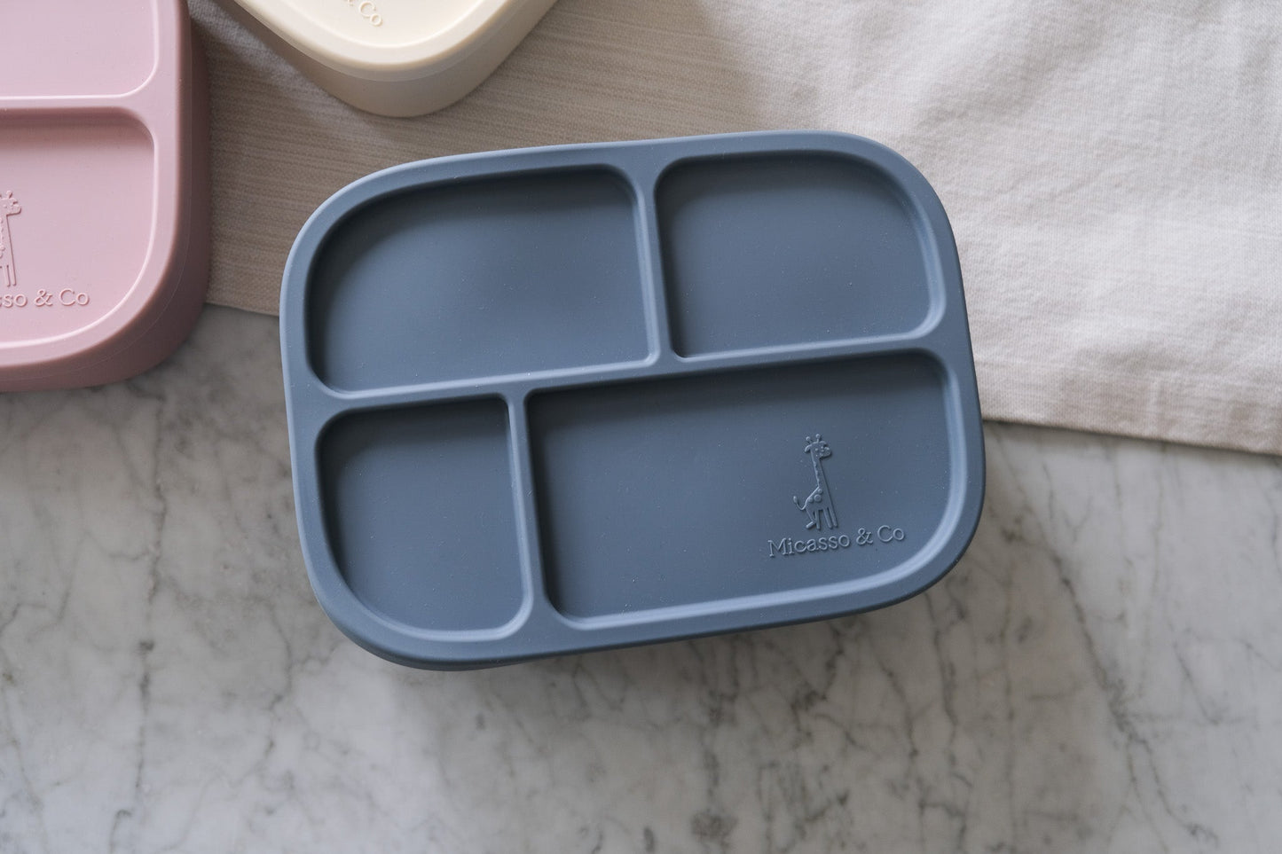 Silicone Bento Lunch Box — Leak-Resistant Kids Lunchbox