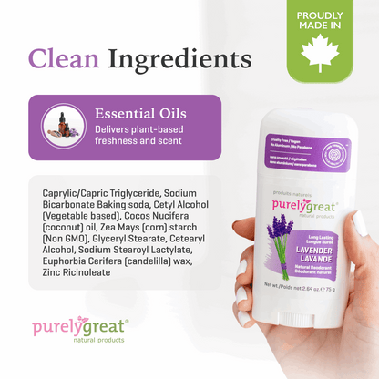 Lavender Stick Deodorant