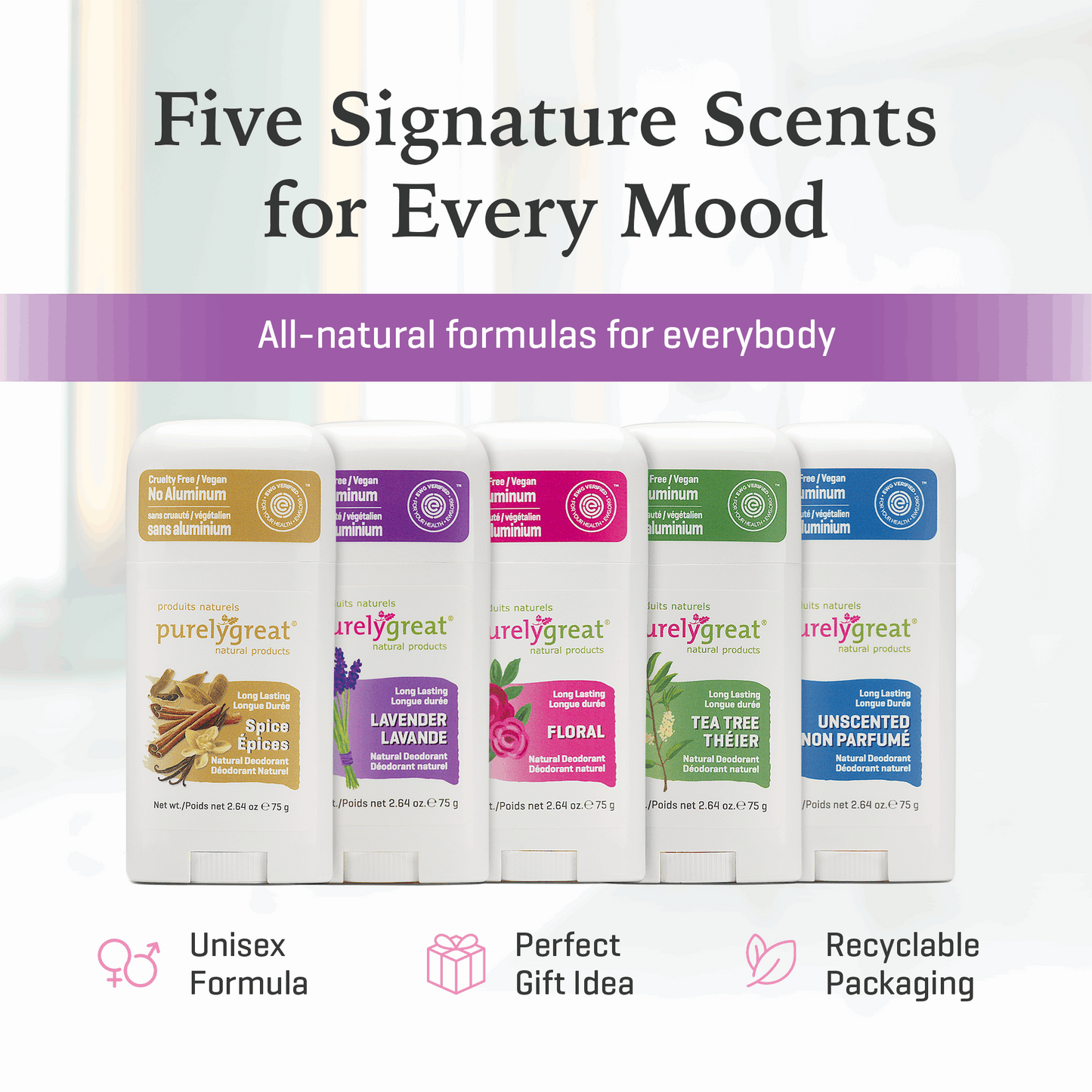 Lavender Stick Deodorant