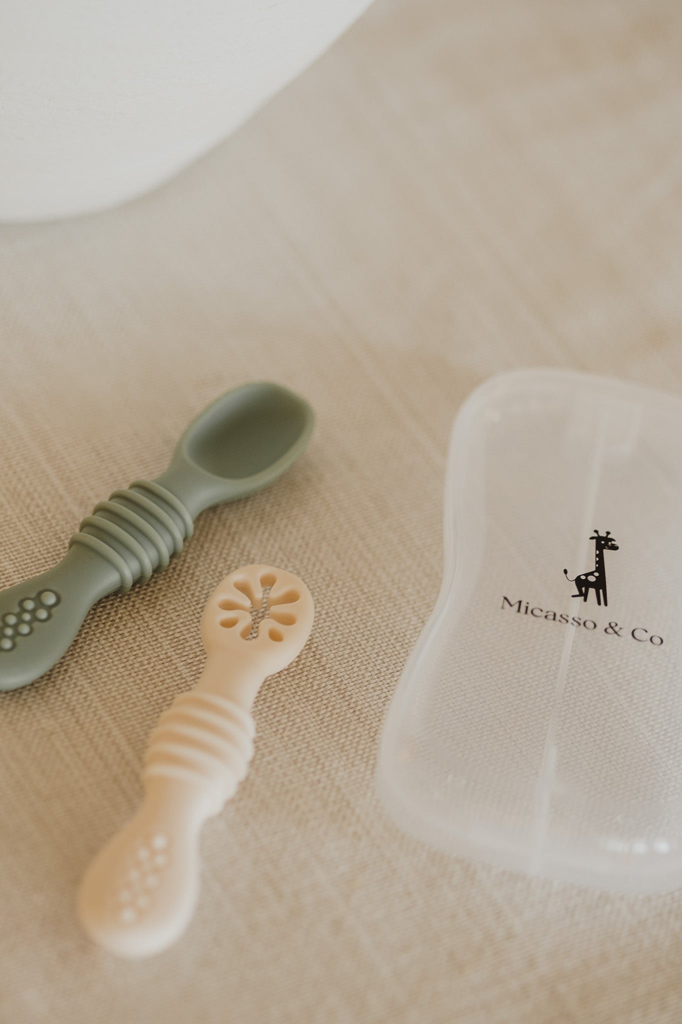 Silicone Learning Spoons — Baby Self-Feeding Set (2-Pack)