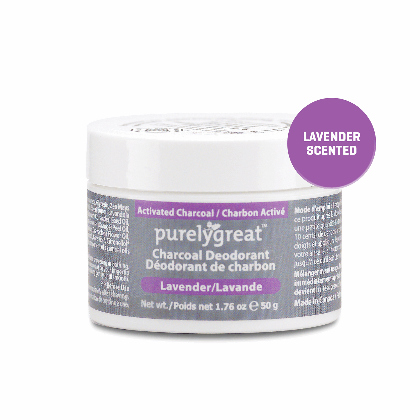 Lavender Charcoal Deodorant
