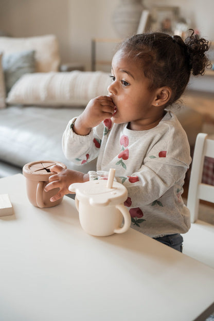 2-in-1 Learning Cup — Snack & Drink Cup for Toddlers