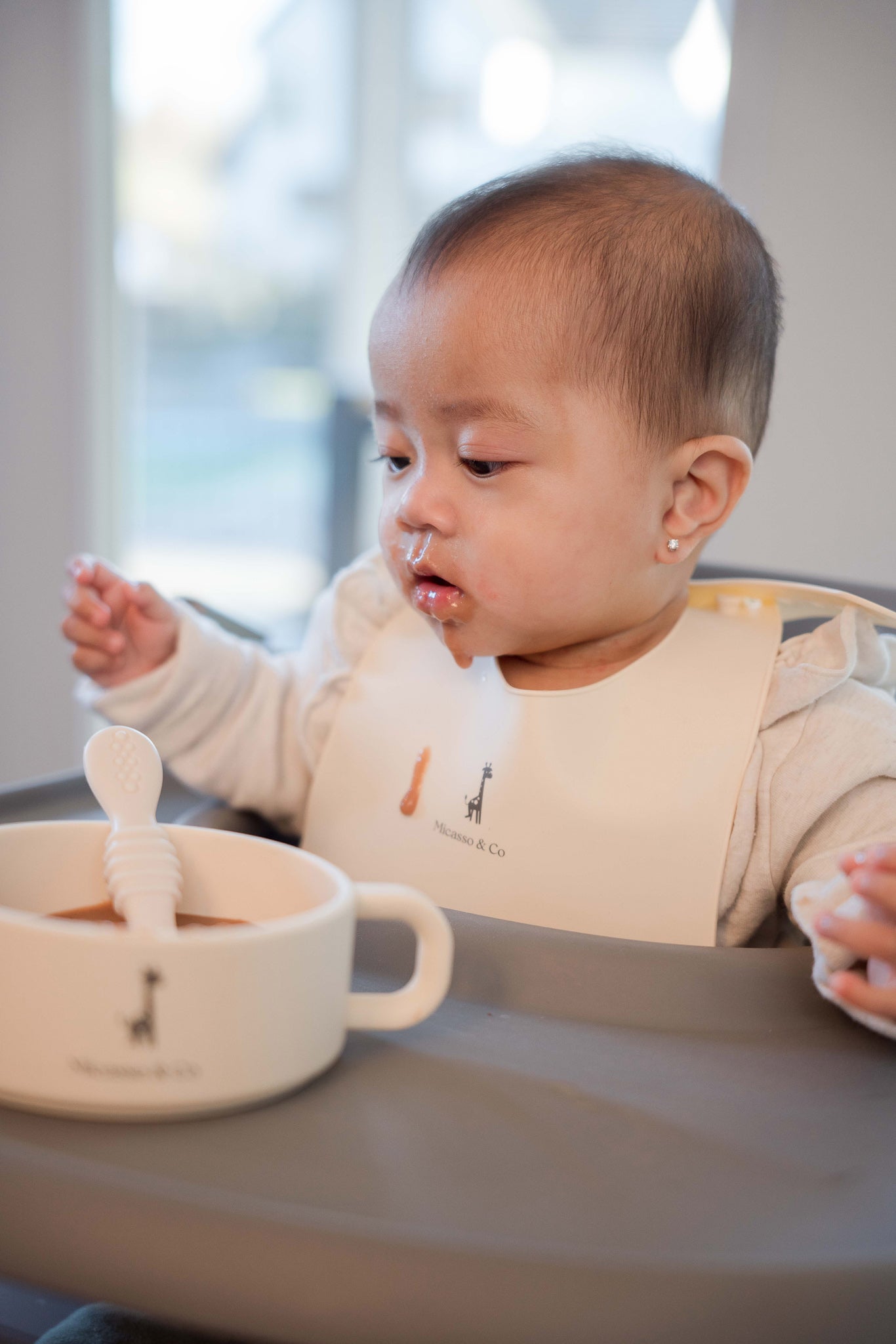 Silicone Learning Spoons — Baby Self-Feeding Set (2-Pack)