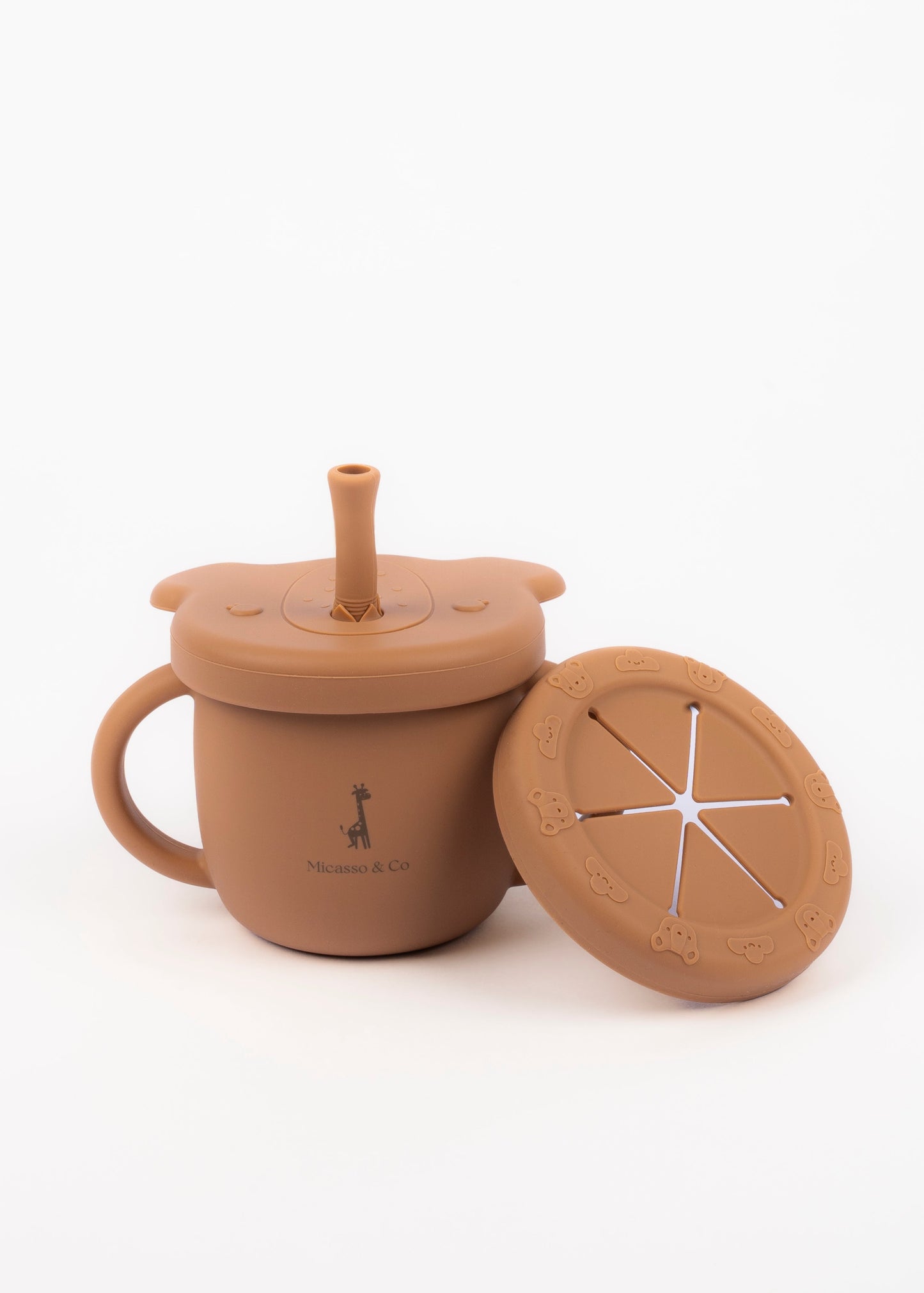 2-in-1 Learning Cup — Snack & Drink Cup for Toddlers