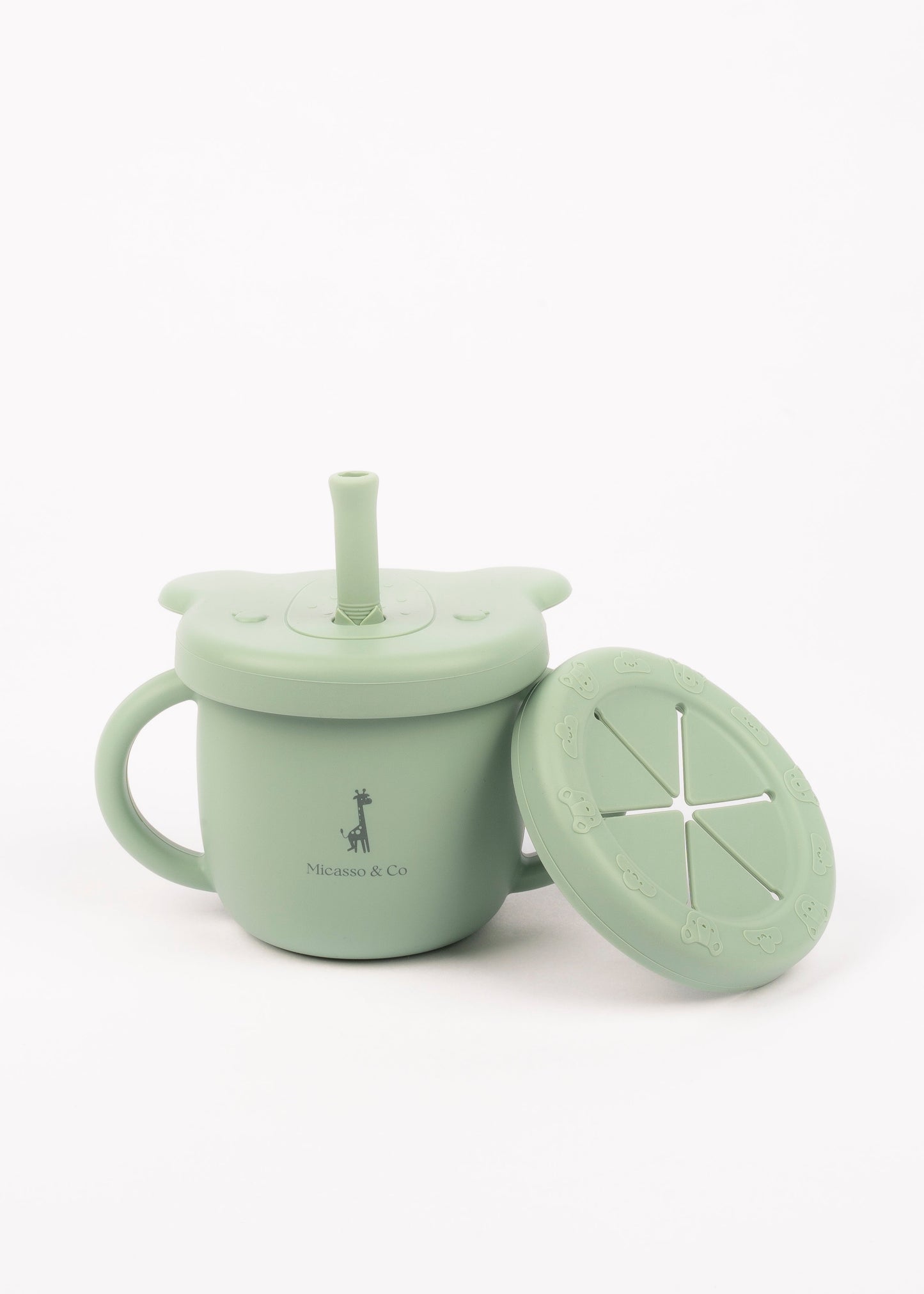 2-in-1 Learning Cup — Snack & Drink Cup for Toddlers