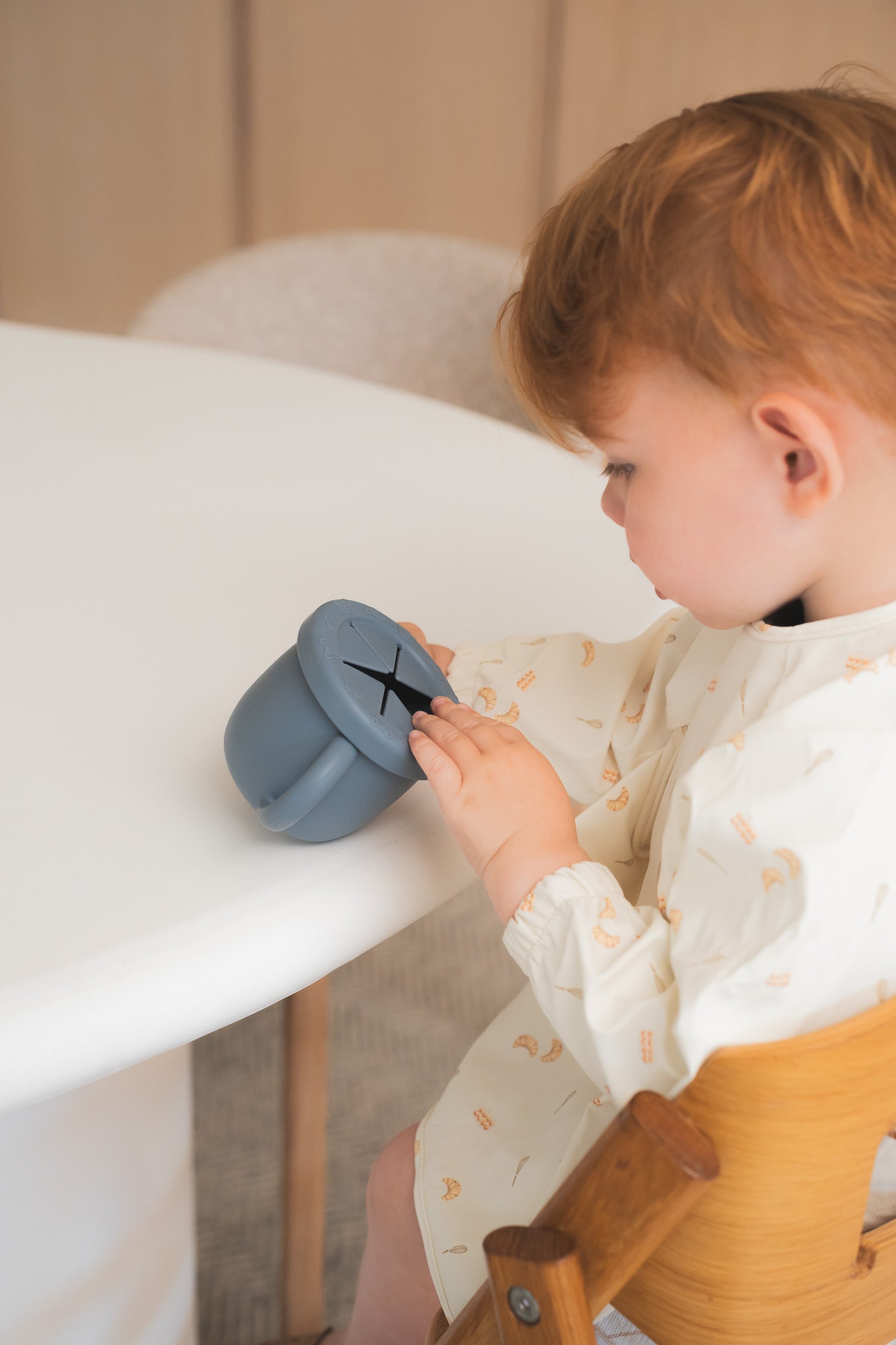 2-in-1 Learning Cup — Snack & Drink Cup for Toddlers