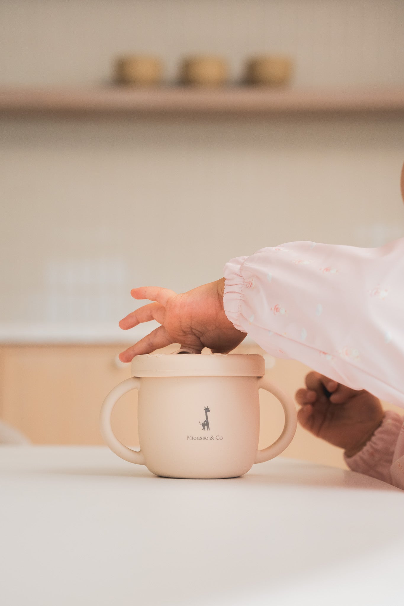 2-in-1 Learning Cup — Snack & Drink Cup for Toddlers