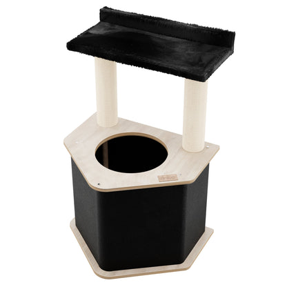 The Lodge Hideout - 2-Level Cat Tree