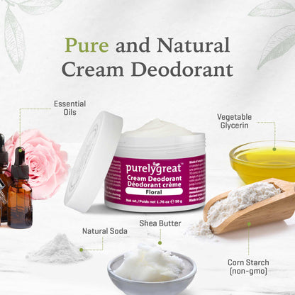 Floral Cream Deodorant