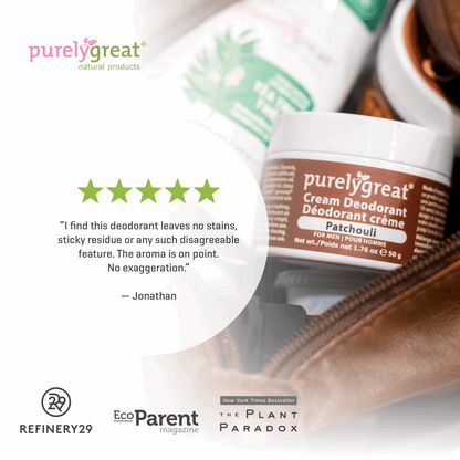 Patchouli Cream Deodorant