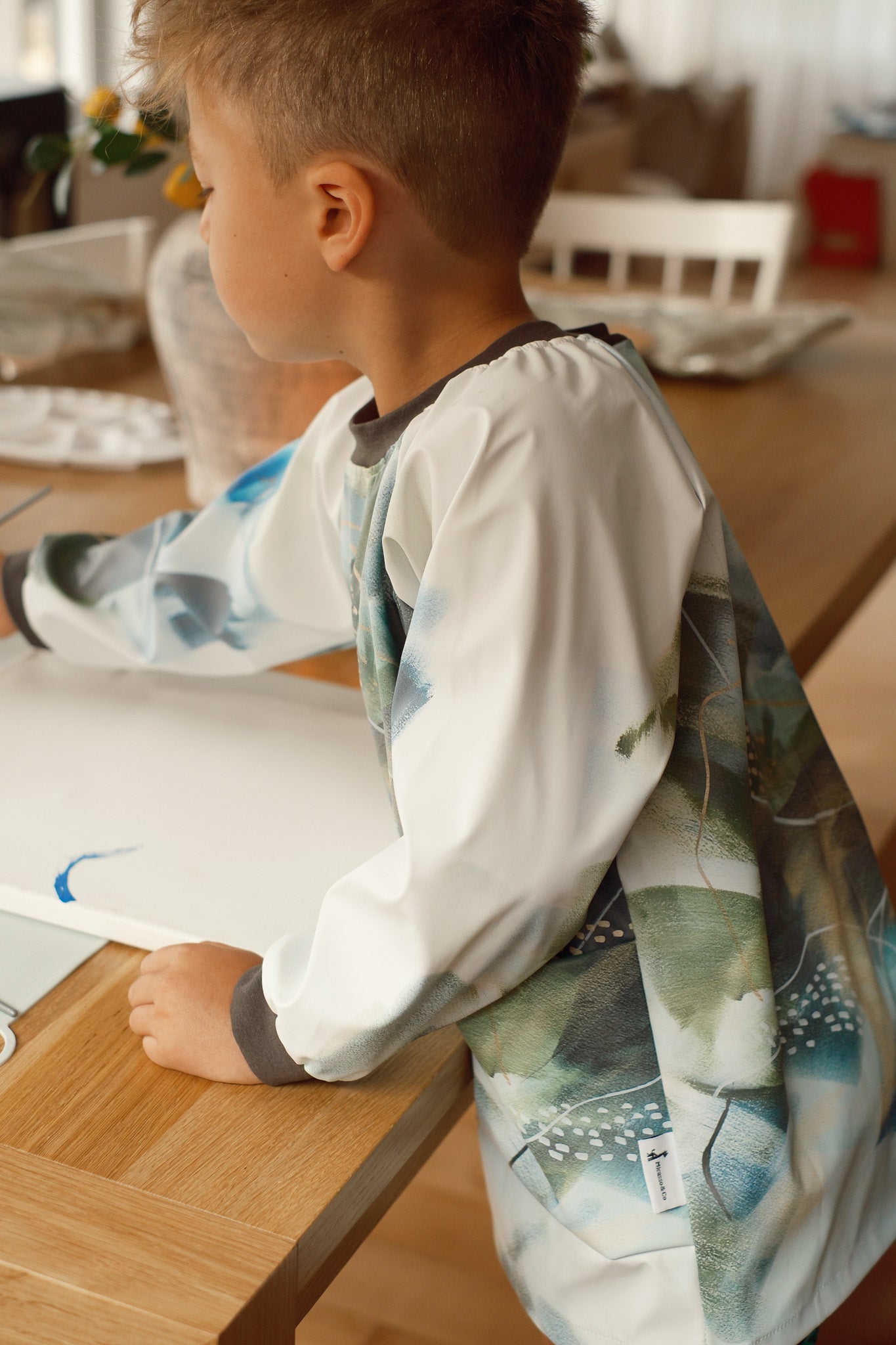 Waterproof Kids Art Smock — Mess-Proof Painting Apron